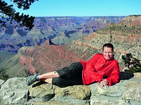 Female patient at the Grand Canyon 