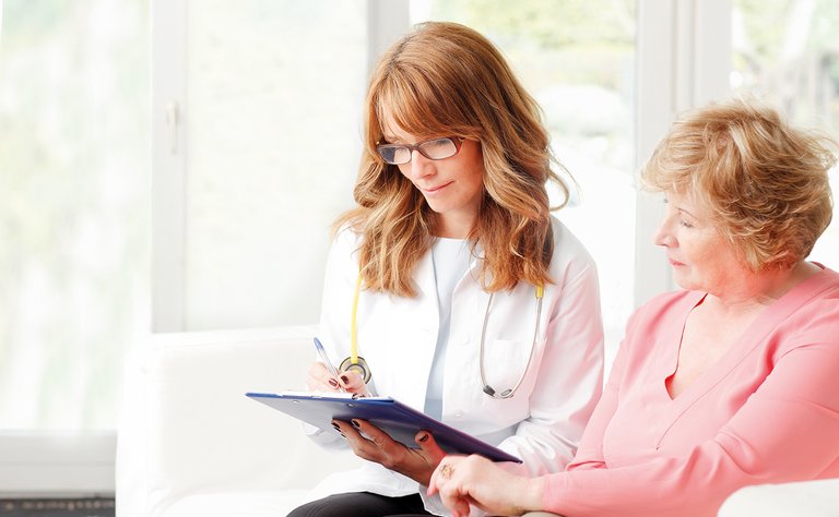 Physician and patient